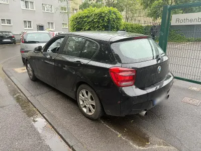 Gebraucht BMW 116 Sport Line 136 PS (100 kW) 2012 Schwarz Kleinwagen