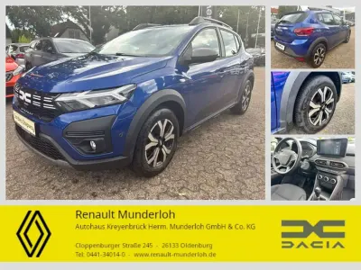 Gebraucht Dacia Sandero Expression 101 PS (74 kW) 2023 Stahlblau Limousine