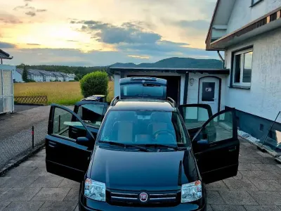 Gebraucht Fiat Panda Dynamic 60 PS (44 kW) 2009 Schwarz Kleinwagen