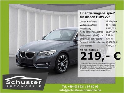 Gebraucht BMW 225 Sport Line 224 PS (164 kW) 2016 Grau Coupé