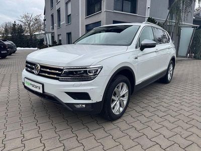 Gebraucht VW Tiguan Allspace Highline 200 PS (147 kW) 2021 Weiß SUV
