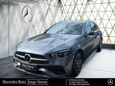 Gebraucht Mercedes C200 AMG 204 PS (150 kW) 2025 Metalliclack selenitgrau Kombi