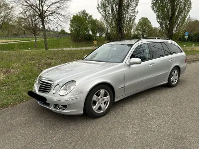 Brugt Mercedes E200 Avantgarde 184 HK (135 kW) 2008 Sølv Stationcar