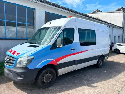 Gebraucht Mercedes Sprinter 163 PS (119 kW) 2018 Weiß Van
