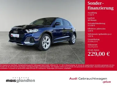 Gebraucht Audi A1 S-Line 116 PS (85 kW) 2025 Navarrablau metallic SUV
