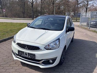 Gebraucht Mitsubishi Space Star Diamant Edition 80 PS (58 kW) 2020 Weiß Kleinwagen