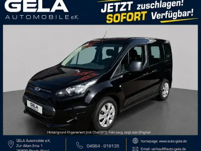 Gebraucht Ford Tourneo Connect Ambiente 101 PS (74 kW) 2014 Schwarz Van / Kleinbus