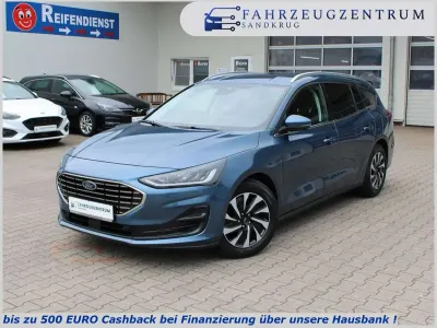 Gebraucht Ford Focus Titanium 116 PS (85 kW) 2023 Chrome blue metallic Kombi