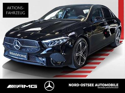Gebraucht Mercedes A180 Progressive 136 PS (100 kW) 2025 Unilack nachtschwarz Limousine