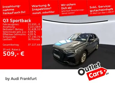 Gebraucht Audi Q3 S-Line 190 PS (139 kW) 2022 Daytonagrau perleffekt/daytona SUV