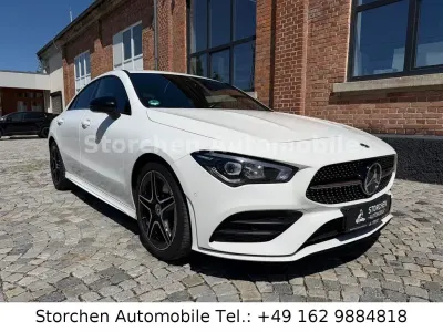 Gebraucht Mercedes CLA200 AMG 163 PS (119 kW) 2022 Weiß Coupé