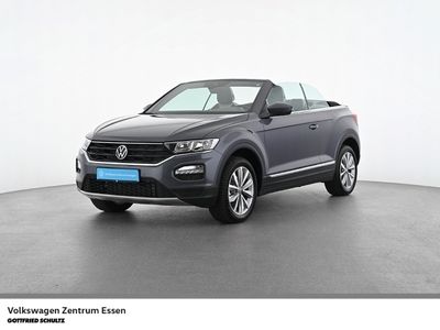 gebraucht VW T-Roc Cabrio Style TSI AHK Navi Leder Climatronic