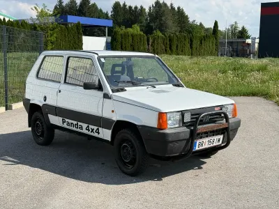 Gebraucht Fiat Panda 4x4 54 PS (39 kW) 1998 Weiß Kleinwagen