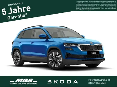 Neu Skoda Karoq SportLine 150 PS (110 kW) 2025 Blackmagic perleffekt SUV