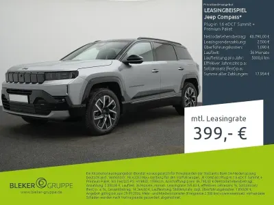 Gebraucht Jeep Compass Summit 224 PS (164 kW) 2026 Grau SUV