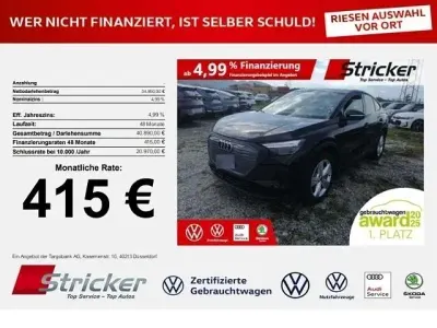 Gebraucht Audi Q4 Sportback e-tron Sport 210 kW (286 PS) 2024 Schwarz SUV