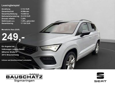 Gebraucht Seat Ateca FR 150 PS (110 kW) 2022 Nevada weiss SUV