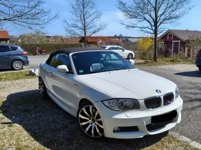 Brugt BMW 123 Cabriolet M Sport 204 HK (150 kW) 2011 Hvid Cabriolet