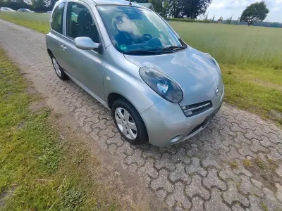 Gebraucht Nissan Micra 80 PS (58 kW) 2007 Silber Kleinwagen