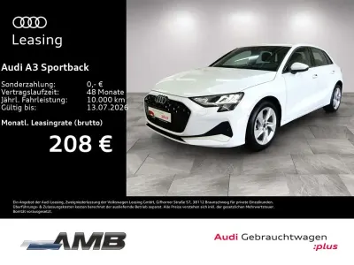 Gebraucht Audi A3 Advanced Plus 116 PS (85 kW) 2025 Gletscherweiß metallic Limousine