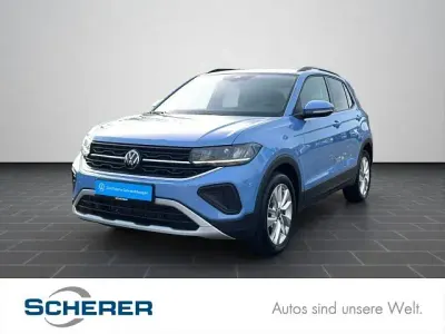 Second-hand VW T-Cross Life 95 CP (69 kW) 2025 Albastru SUV