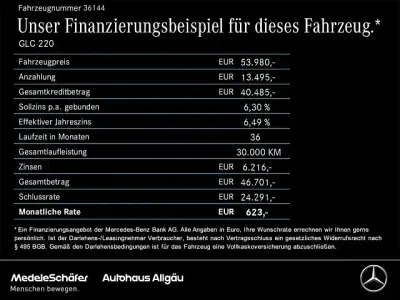 Usata Mercedes GLC220 AMG 197 CV (144 kW) 2025 Nero SUV