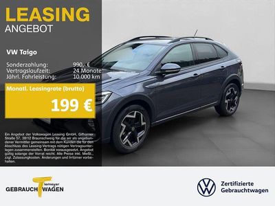 Gebraucht VW Taigo R-line 150 PS (110 kW) 2025 Grau SUV