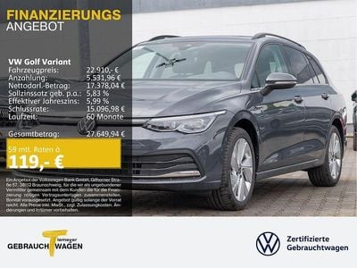 Gebraucht VW Golf VIII Style 150 PS (110 kW) 2024 Grau Kombi