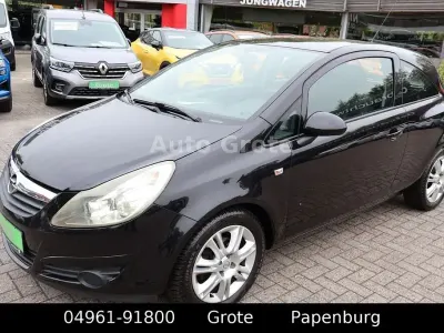 Używany Opel Corsa Edition 80 KM (58 kW) 2008 Czarny Hatchback