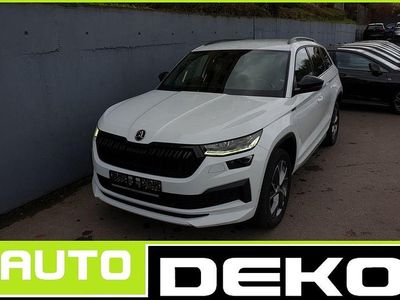 Weiß Gebraucht 2022 Skoda Kodiaq SportLine SUV | 23.970 € (Teuer)