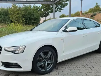 Gebraucht Audi A5 Sportback S-Line 218 PS (160 kW) 2016 Weiß Kleinwagen