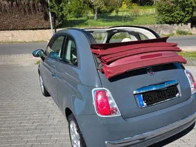 Usata Fiat 500C 69 CV (50 kW) 2013 Grigio Cabrio