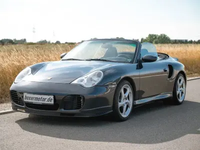 Gebraucht Porsche 996 Turbo 450 PS (330 kW) 2004 Grau Cabrio