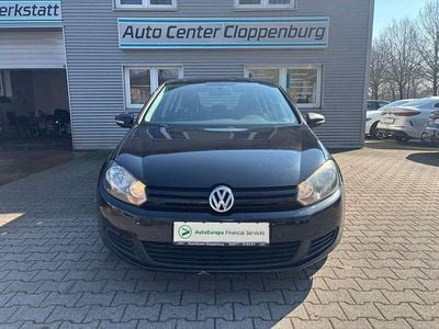 Gebraucht VW Golf VI Trendline 105 PS (77 kW) 2009 Schwarz Kleinwagen