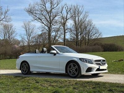 Gebraucht Mercedes 200 AMG line 184 PS (135 kW) 2018 Weiß Cabrio