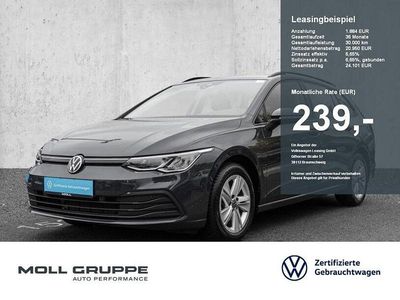 Grau Gebraucht 2023 VW Golf VIII Life Kombi | 20.470 € (Guter Preis)