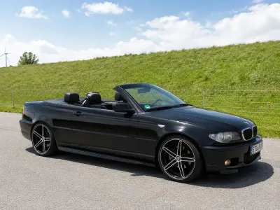 Gebraucht BMW 320 Cabriolet M Sport 170 PS (125 kW) 2004 Schwarz Cabrio