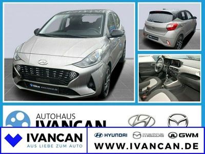 gebraucht Hyundai i10 1.2 Benzin 84PS Style Navipaket 16 Alufelge