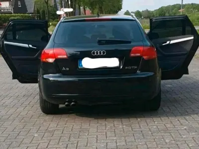 Gebraucht Audi A3 Sportback 140 PS (102 kW) 2008 Schwarz Kleinwagen