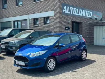 Gebraucht Ford Fiesta Trend 101 PS (74 kW) 2016 Blau Kleinwagen
