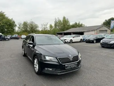 Gebraucht Skoda Superb Style 150 PS (110 kW) 2018 Schwarz Kombi
