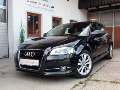 Gebraucht Audi A3 Ambition 125 PS (91 kW) 2012 Schwarz Kleinwagen