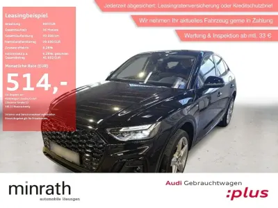 Używany Audi Q5 Sportback S-Line 204 KM (150 kW) 2022 Czarny SUV