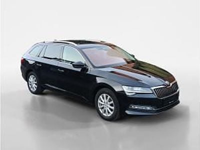Gebraucht Skoda Superb Business Line 150 PS (110 kW) 2022 Schwarz (cerna magic/black magic) Kombi