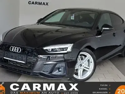 Brugt Audi A5 Sportback S-Line 204 HK (150 kW) 2022 Sort Hatchback