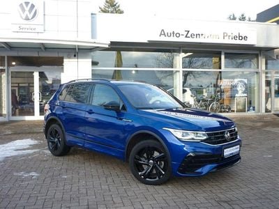 Blau Gebraucht 2022 VW Tiguan R-line SUV | 32.450 € (Guter Preis)