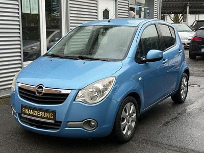 Gebraucht Opel Agila Edition 86 PS (63 kW) 2008 Blau Kleinwagen