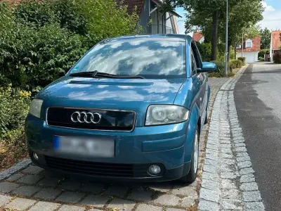 Gebraucht Audi A2 Basis 75 PS (55 kW) 2000 Blau Kleinwagen