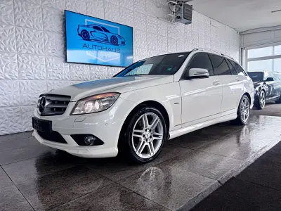 Gebraucht Mercedes C200 AMG line 184 PS (135 kW) 2008 Weiß Kombi