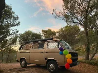 Gebraucht VW Multivan 90 PS (66 kW) 1985 Gold Van / Kleinbus